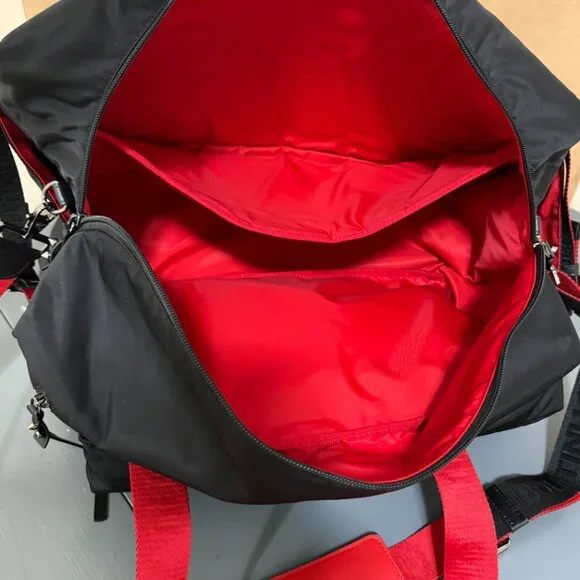 Christian Louboutin LOUBIDEAL SPORT BAG duffle BAG sneaker sole LARGE - Picture 7 of 16